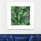 Banana leaf by Paola Morpheus on GIANT ART - green digital painting