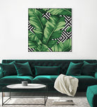 Banana leaf by Paola Morpheus on GIANT ART - green digital painting