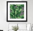 Banana leaf by Paola Morpheus on GIANT ART - green digital painting