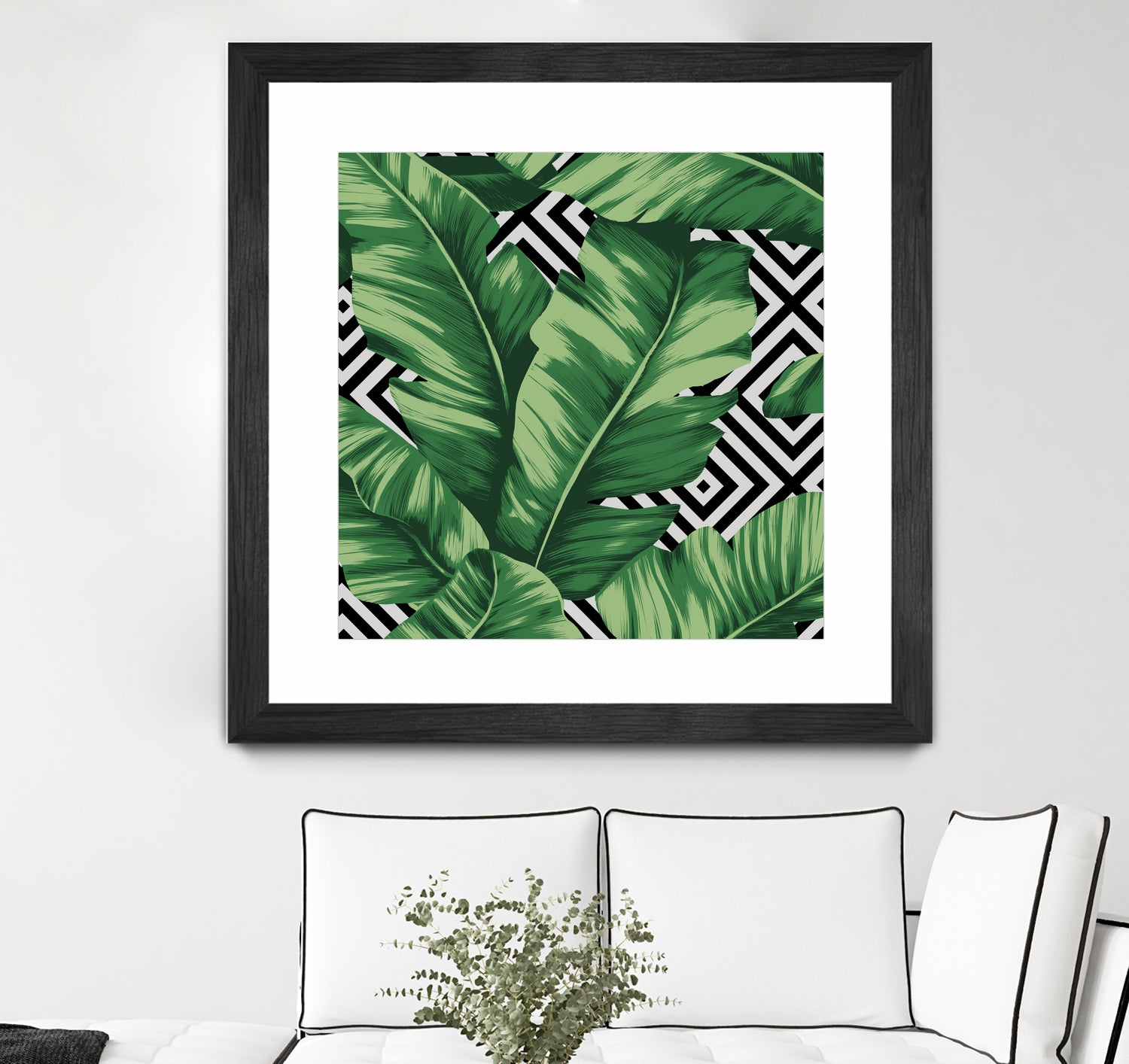 Banana leaf by Paola Morpheus on GIANT ART - green digital painting