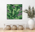 Banana leaf by Paola Morpheus on GIANT ART - green digital painting