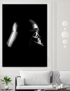 Dark Side - Vader by Paul Hollingworth on GIANT ART - black photo illustration