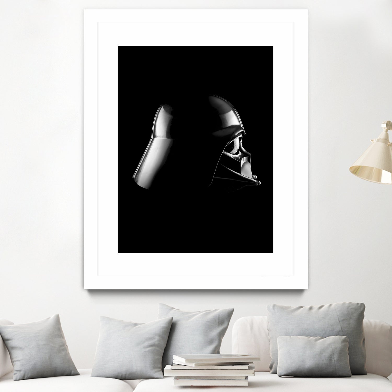 Dark Side - Vader by Paul Hollingworth on GIANT ART - black photo illustration