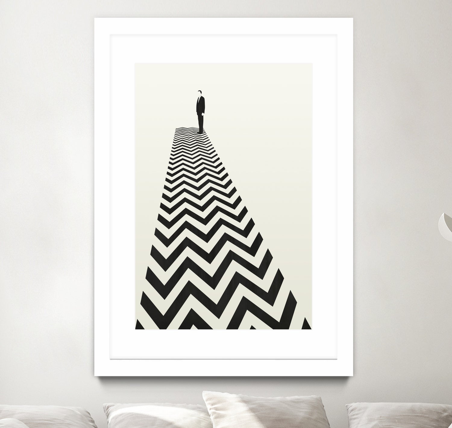 Minimalist Poster by Kristjan Lyngmo on GIANT ART - black digital drawing