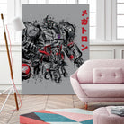 Emperor of Destruction by Antonio Camarena on GIANT ART - gray digital painting