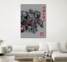 Emperor of Destruction by Antonio Camarena on GIANT ART - gray digital painting