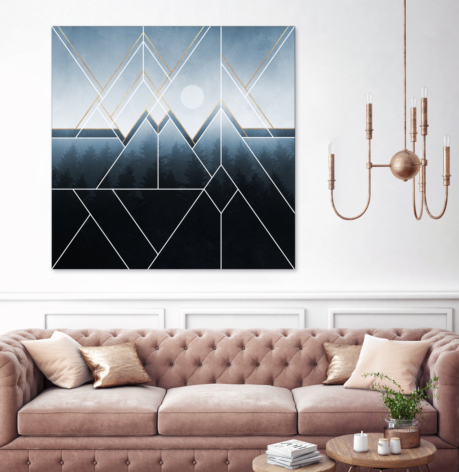 Fading North by Elisabeth Fredriksson on GIANT ART - blue digital painting