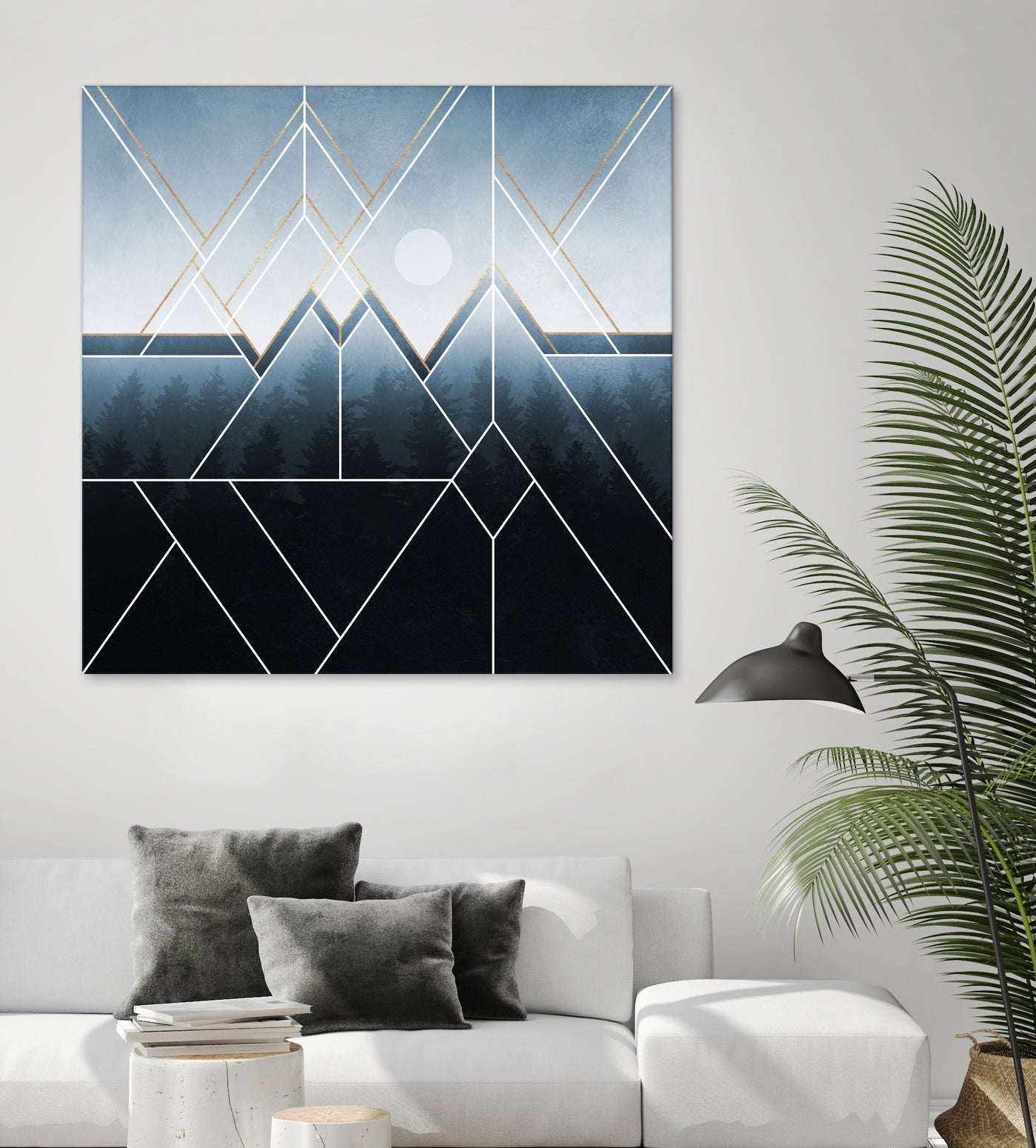 Fading North by Elisabeth Fredriksson on GIANT ART - blue digital painting