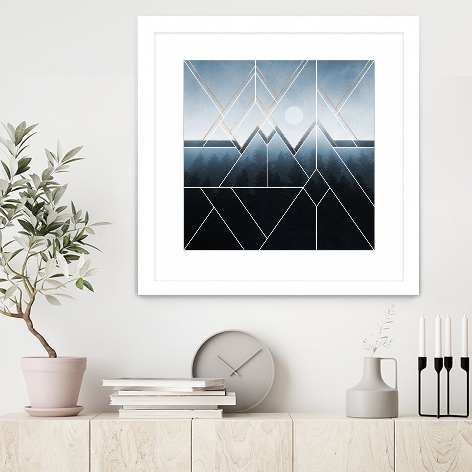 Fading North by Elisabeth Fredriksson on GIANT ART - blue digital painting