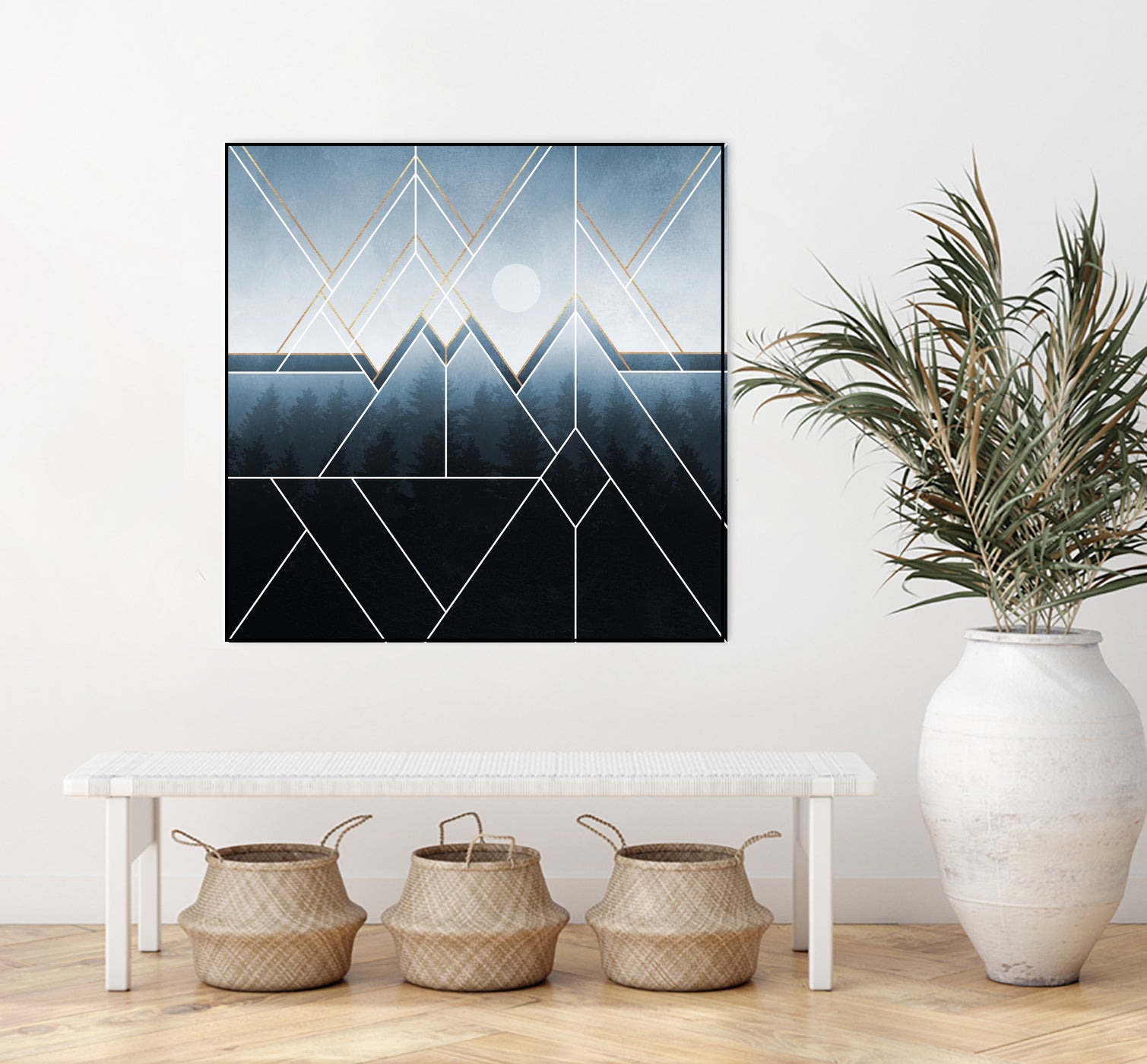 Fading North by Elisabeth Fredriksson on GIANT ART - blue digital painting