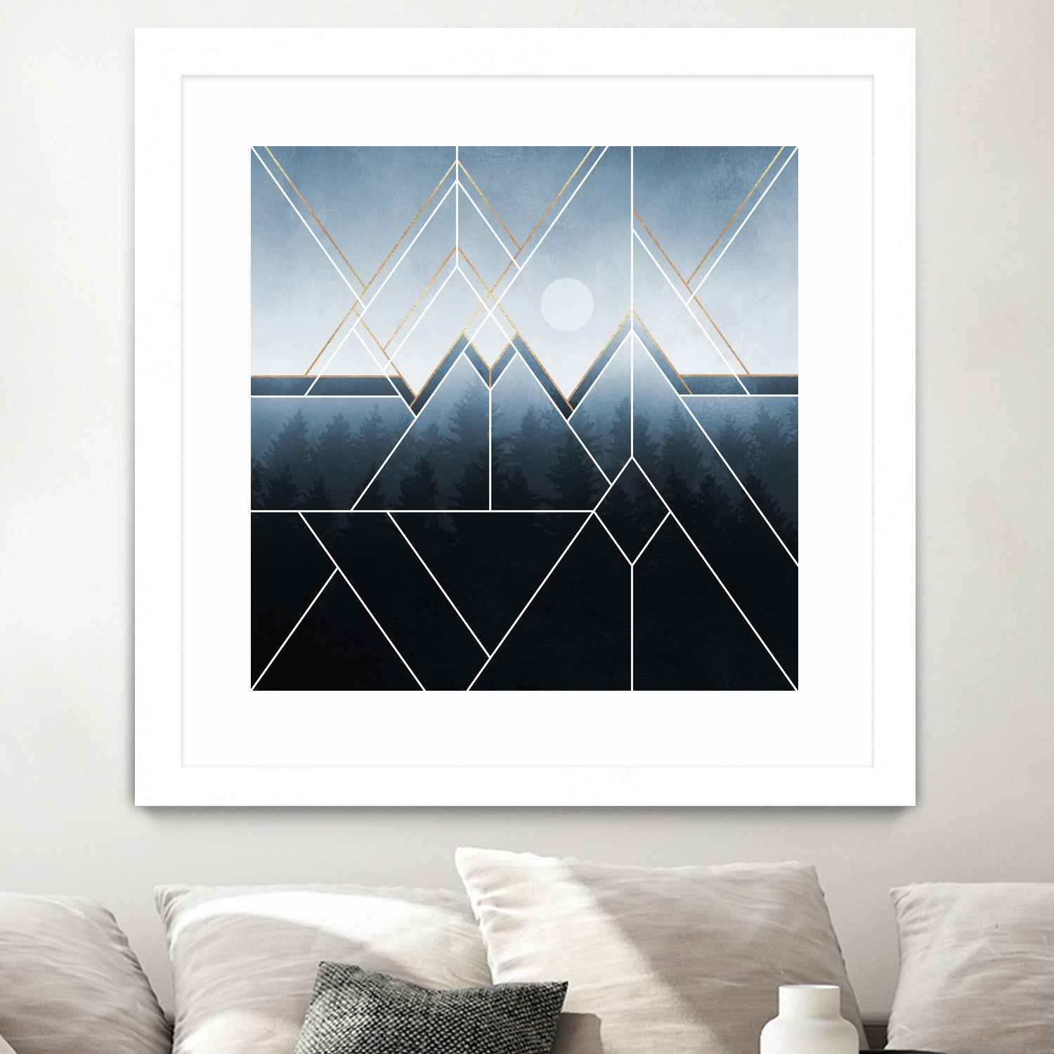 Fading North by Elisabeth Fredriksson on GIANT ART - blue digital painting