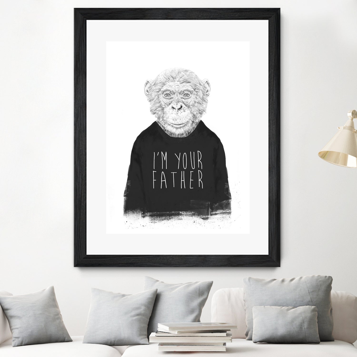 I'm your father by Solti Balázs on GIANT ART - white digital drawing