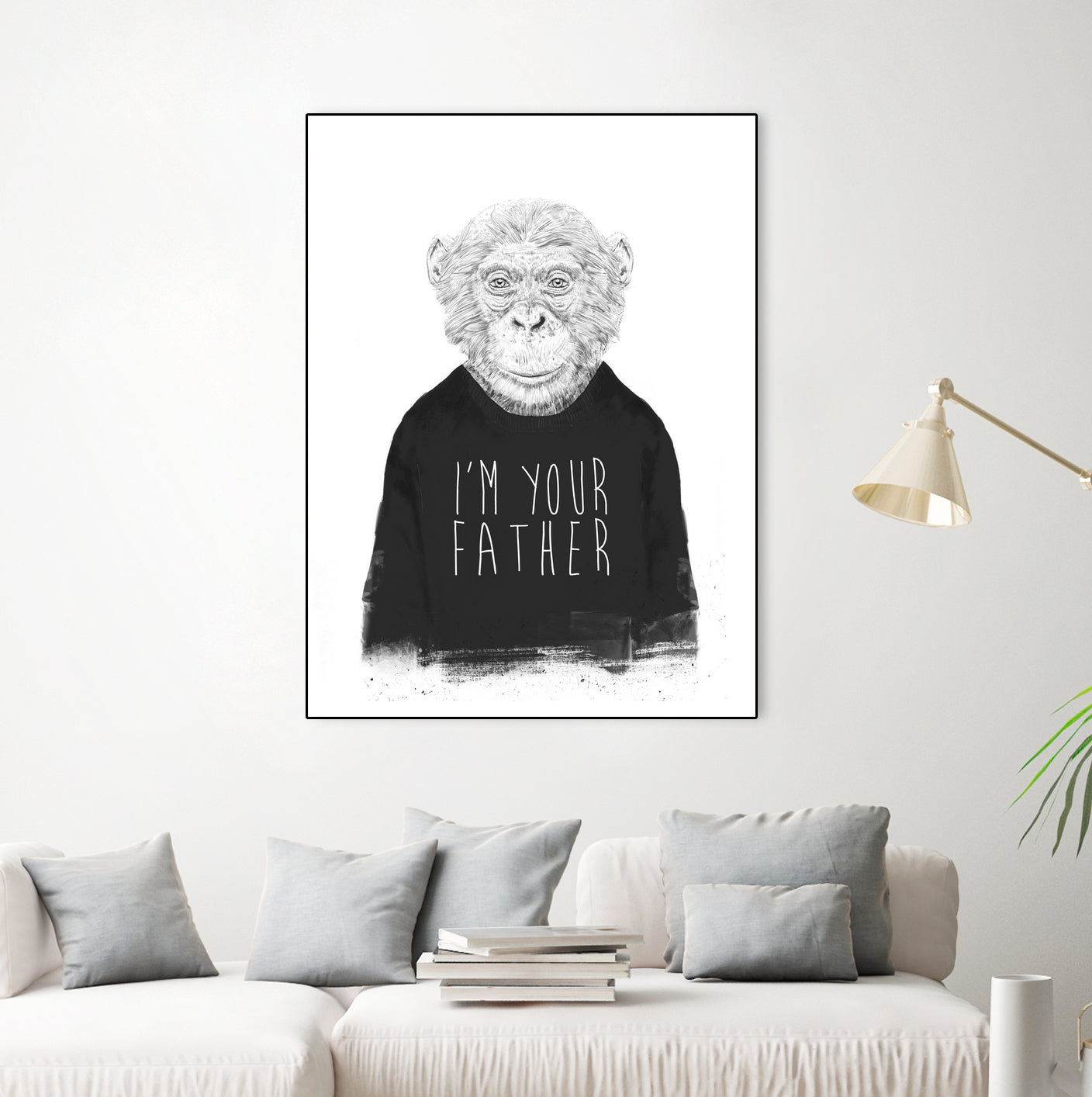 I'm your father by Solti Balázs on GIANT ART - white digital drawing