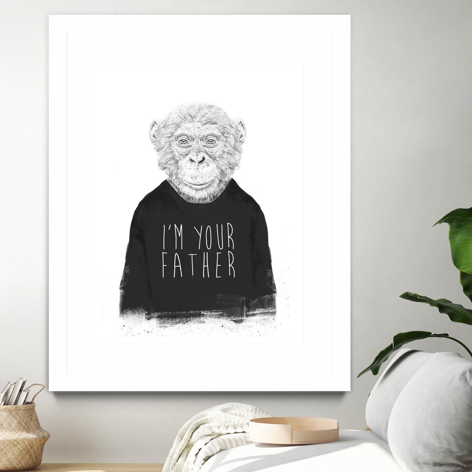 I'm your father by Solti Balázs on GIANT ART - white digital drawing