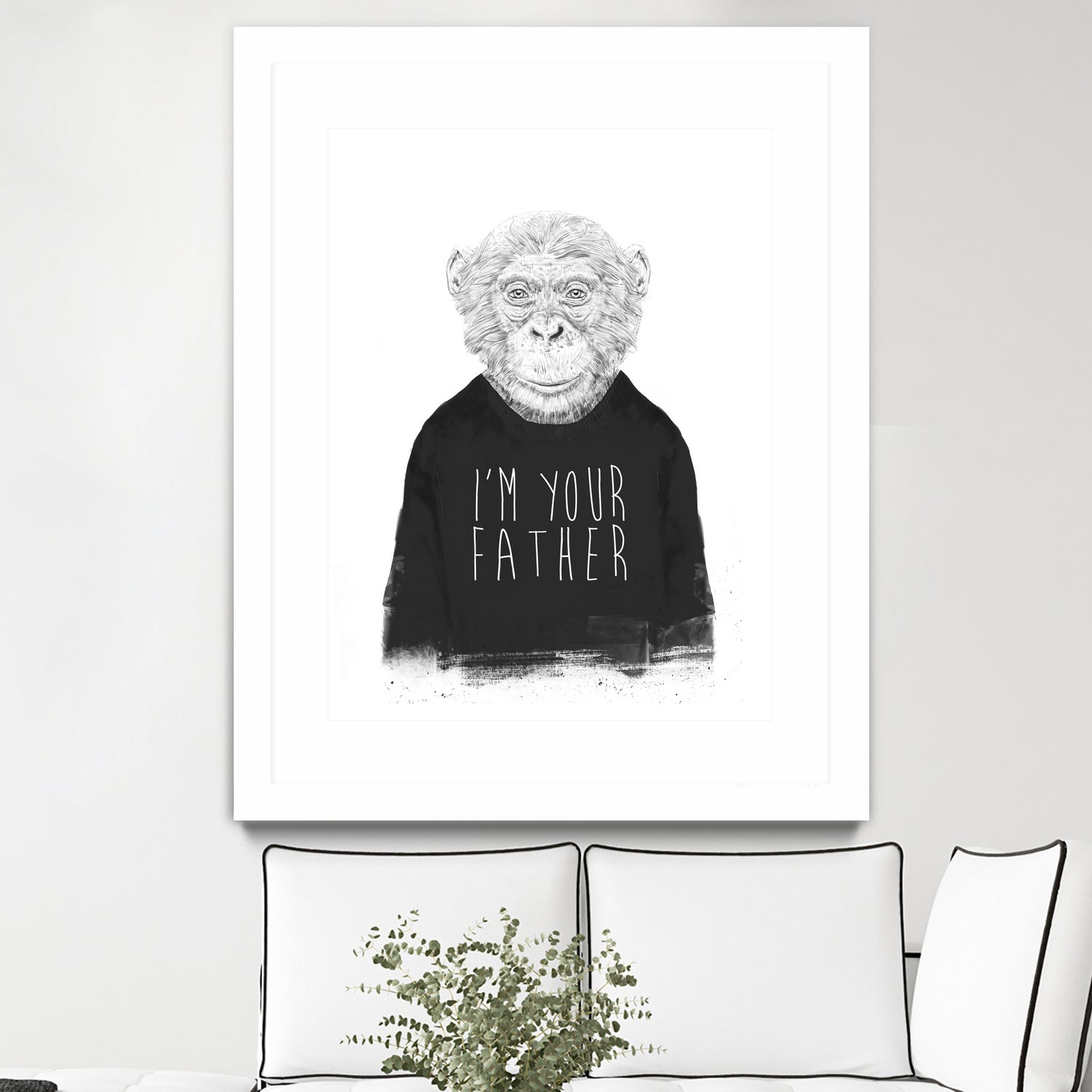 I'm your father by Solti Balázs on GIANT ART - white digital drawing