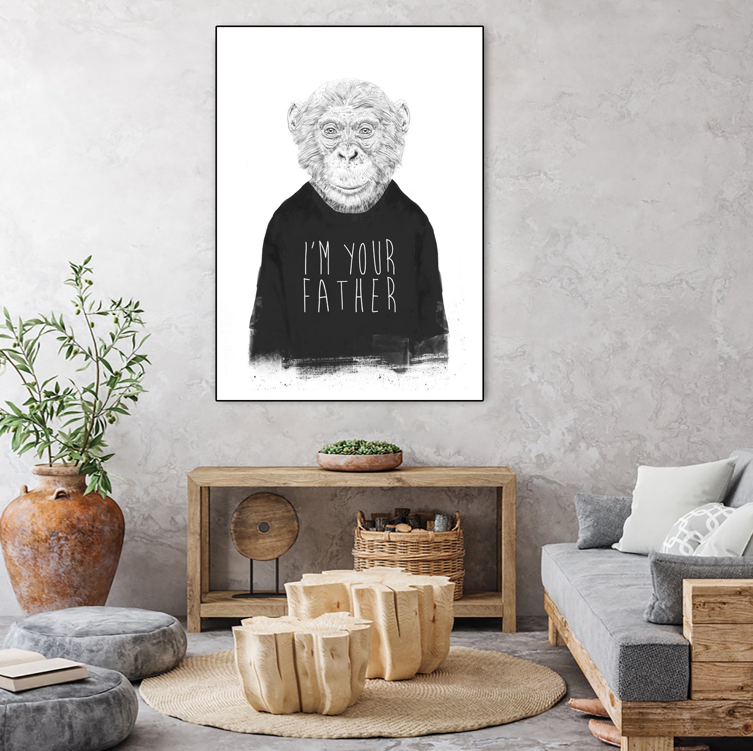 I'm your father by Solti Balázs on GIANT ART - white digital drawing