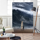 Tsunami by Evgenij Soloviev on GIANT ART - blue digital painting