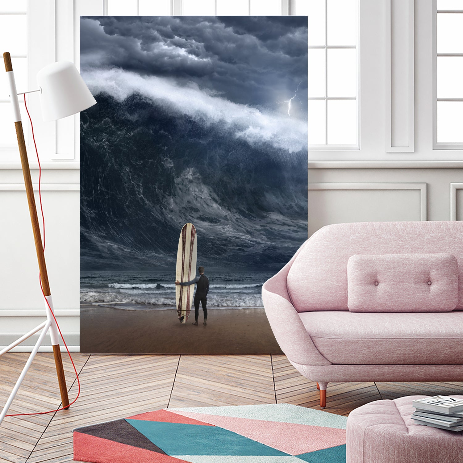 Tsunami by Evgenij Soloviev on GIANT ART - blue digital painting