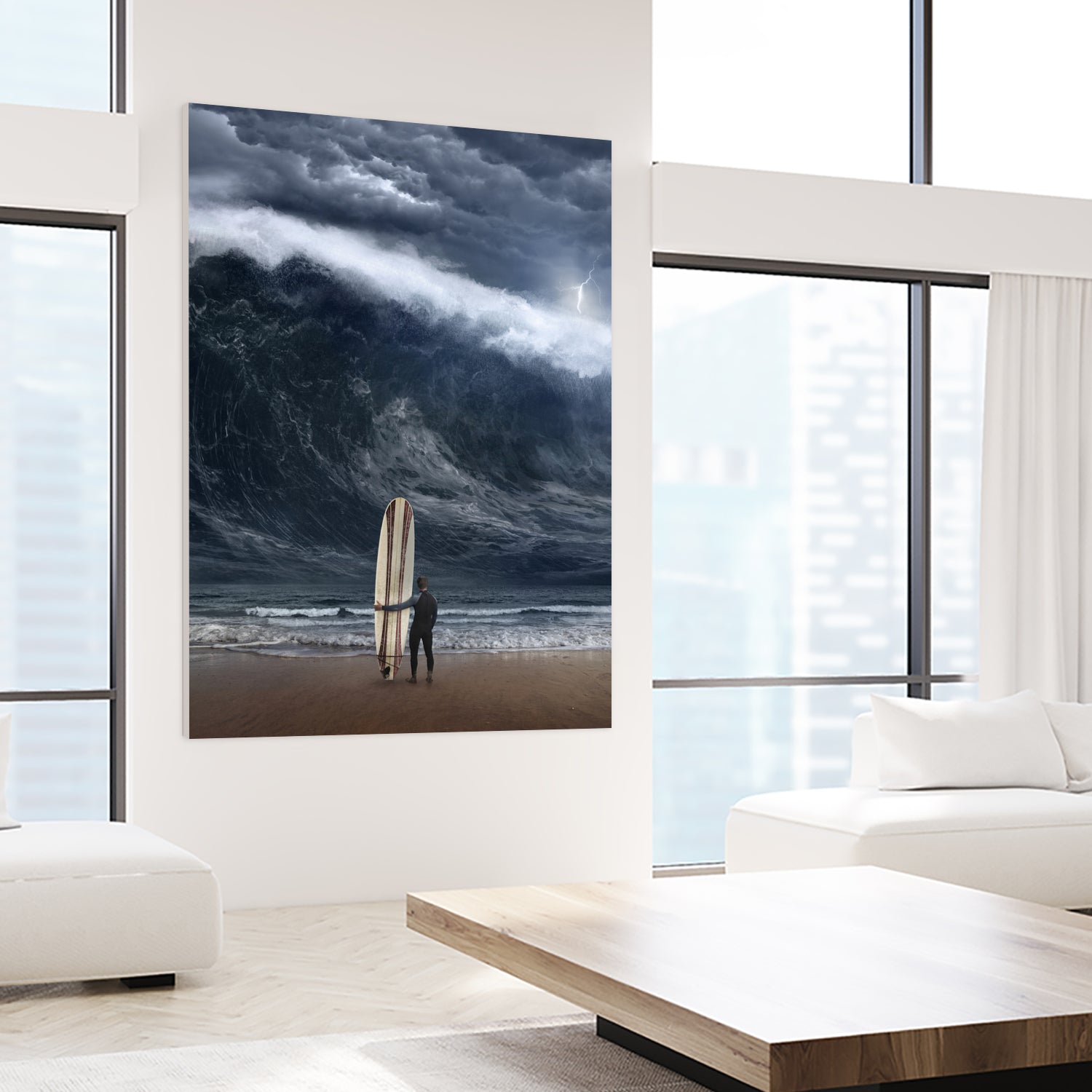 Tsunami by Evgenij Soloviev on GIANT ART - blue digital painting