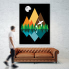 Forest view by Antonio Camarena on GIANT ART - black digital painting