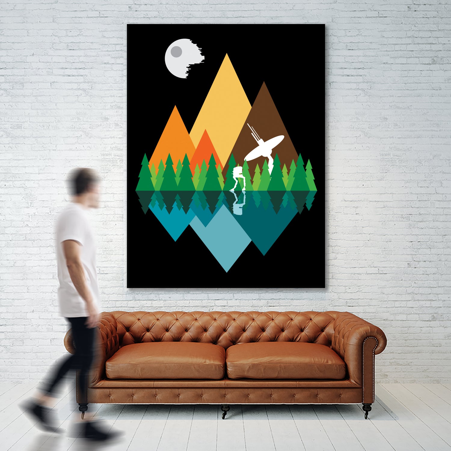 Forest view by Antonio Camarena on GIANT ART - black digital painting