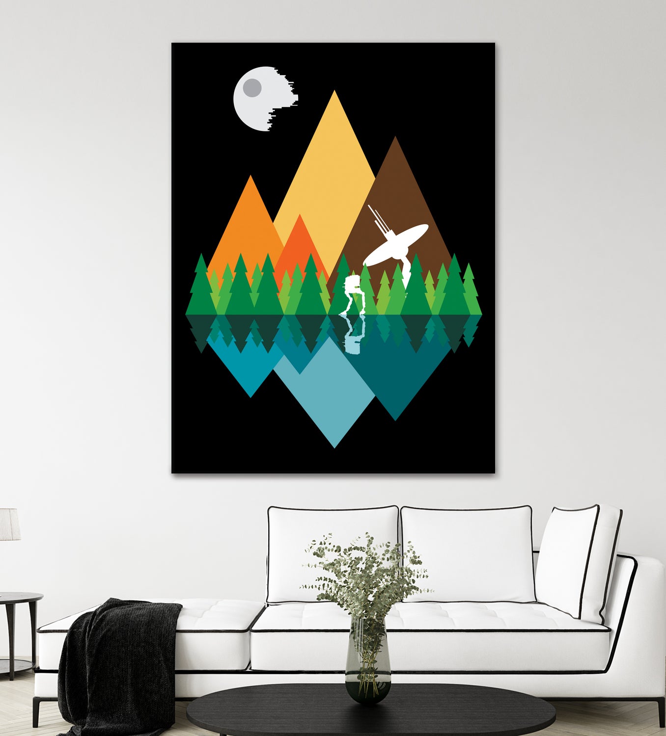 Forest view by Antonio Camarena on GIANT ART - black digital painting