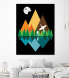 Forest view by Antonio Camarena on GIANT ART - black digital painting