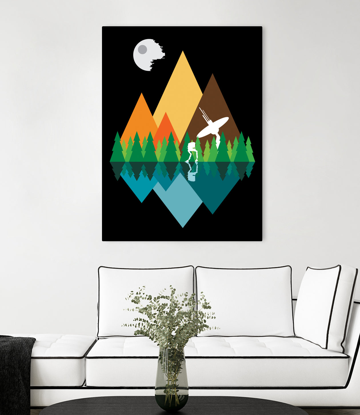 Forest view by Antonio Camarena on GIANT ART - black digital painting