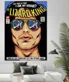 The Lizard King by Bily Mariano da Luz on GIANT ART - black digital drawing