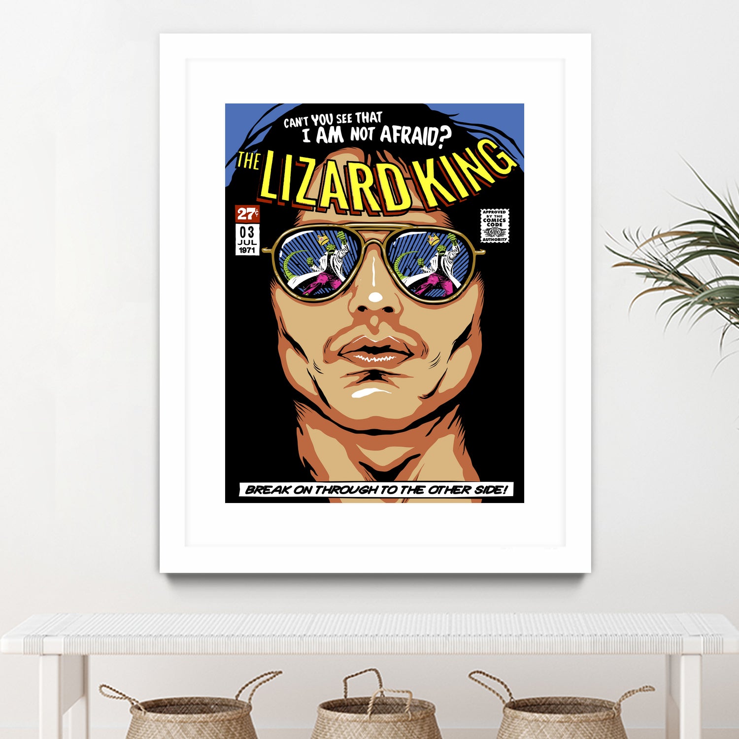 The Lizard King by Bily Mariano da Luz on GIANT ART - black digital drawing