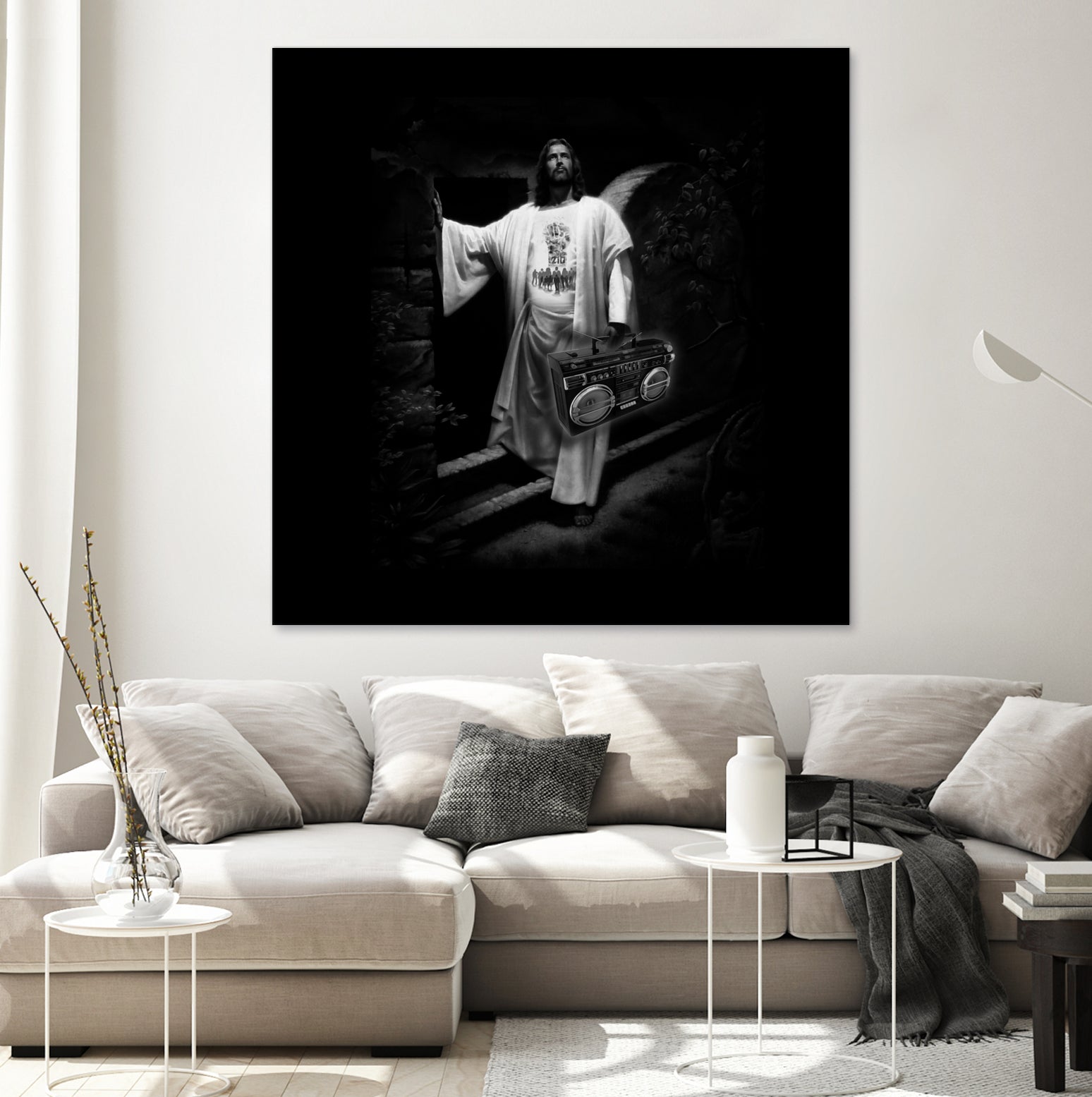 Resurrection (Boom Box Edition) by Ziggy Christenson on GIANT ART - black digital painting