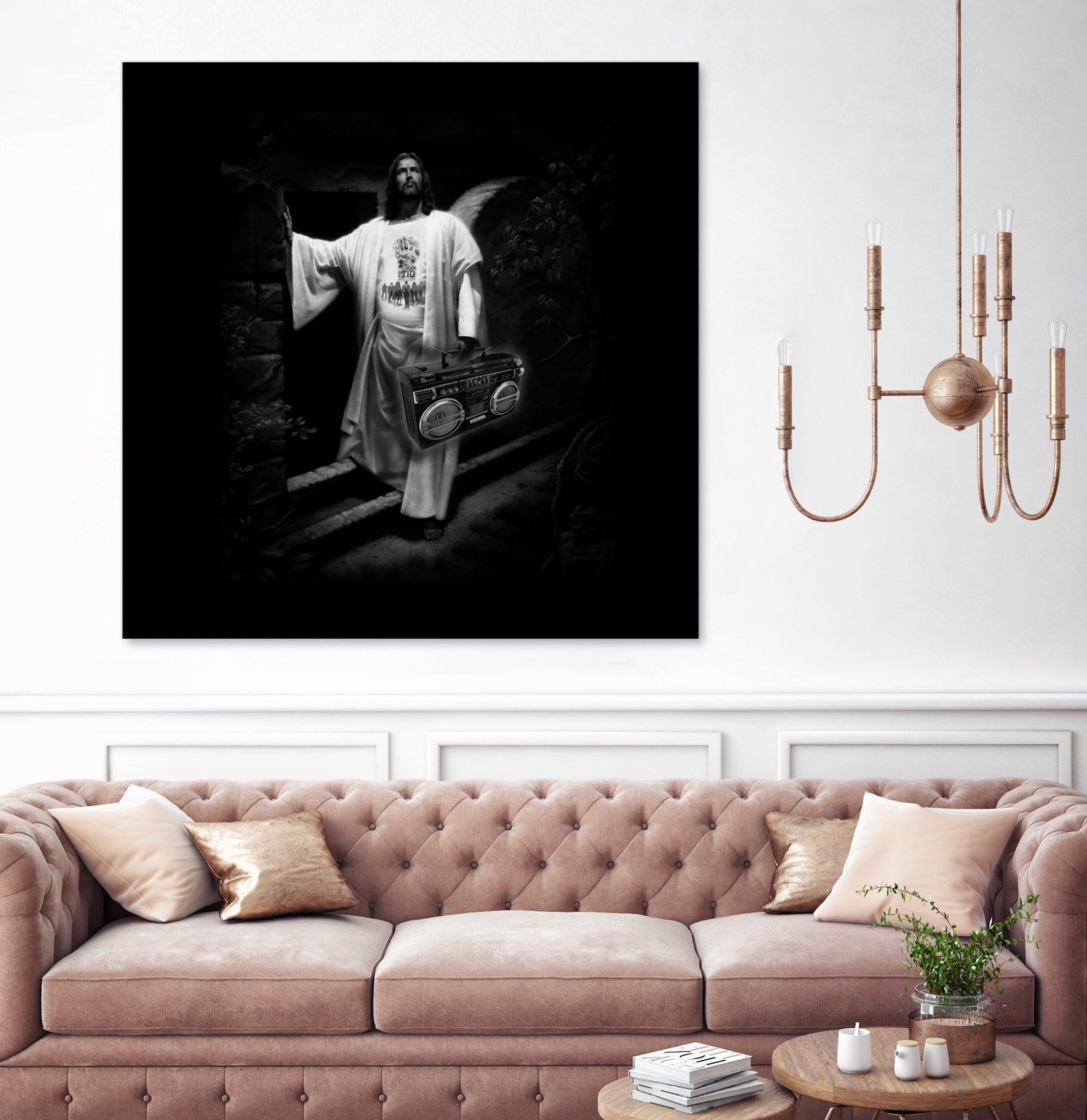 Resurrection (Boom Box Edition) by Ziggy Christenson on GIANT ART - black digital painting