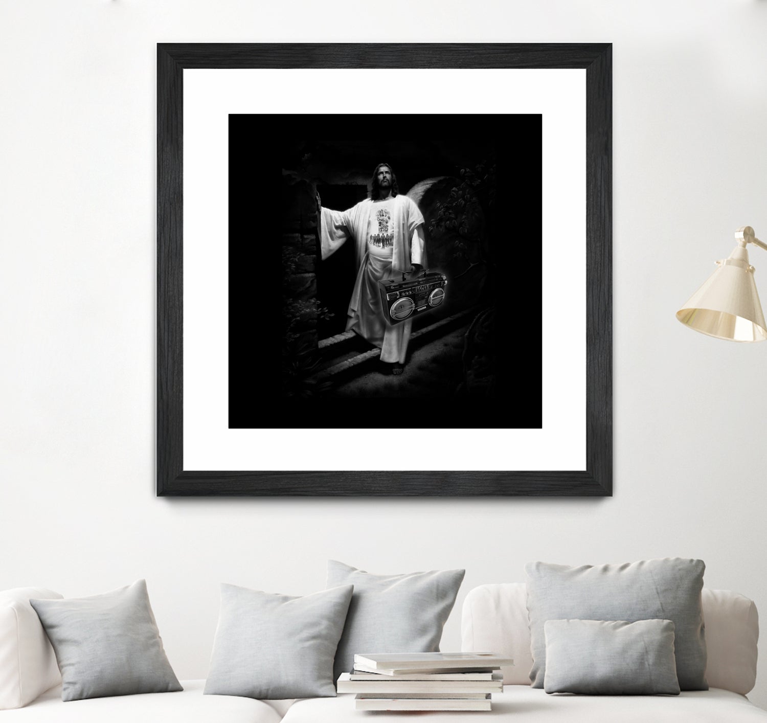 Resurrection (Boom Box Edition) by Ziggy Christenson on GIANT ART - black digital painting