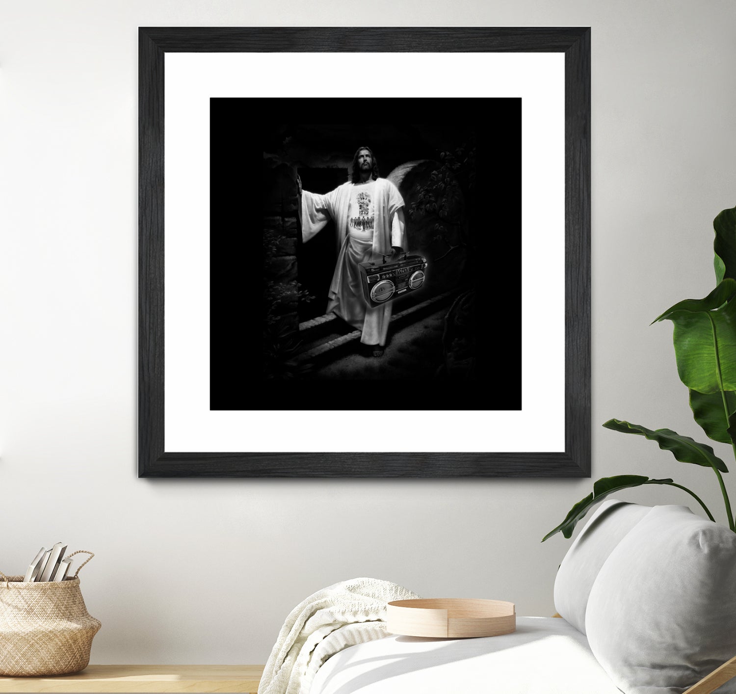 Resurrection (Boom Box Edition) by Ziggy Christenson on GIANT ART - black digital painting