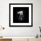 Resurrection (Boom Box Edition) by Ziggy Christenson on GIANT ART - black digital painting