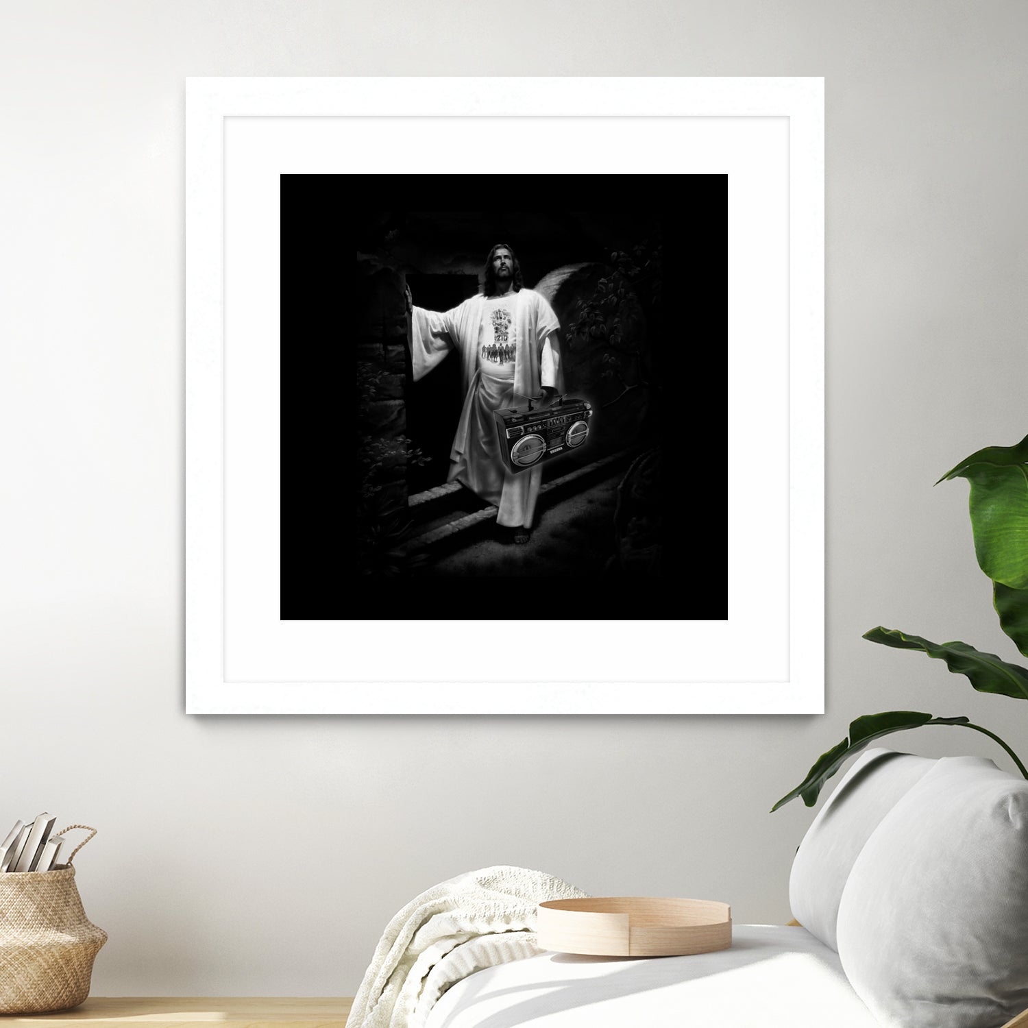 Resurrection (Boom Box Edition) by Ziggy Christenson on GIANT ART - black digital painting