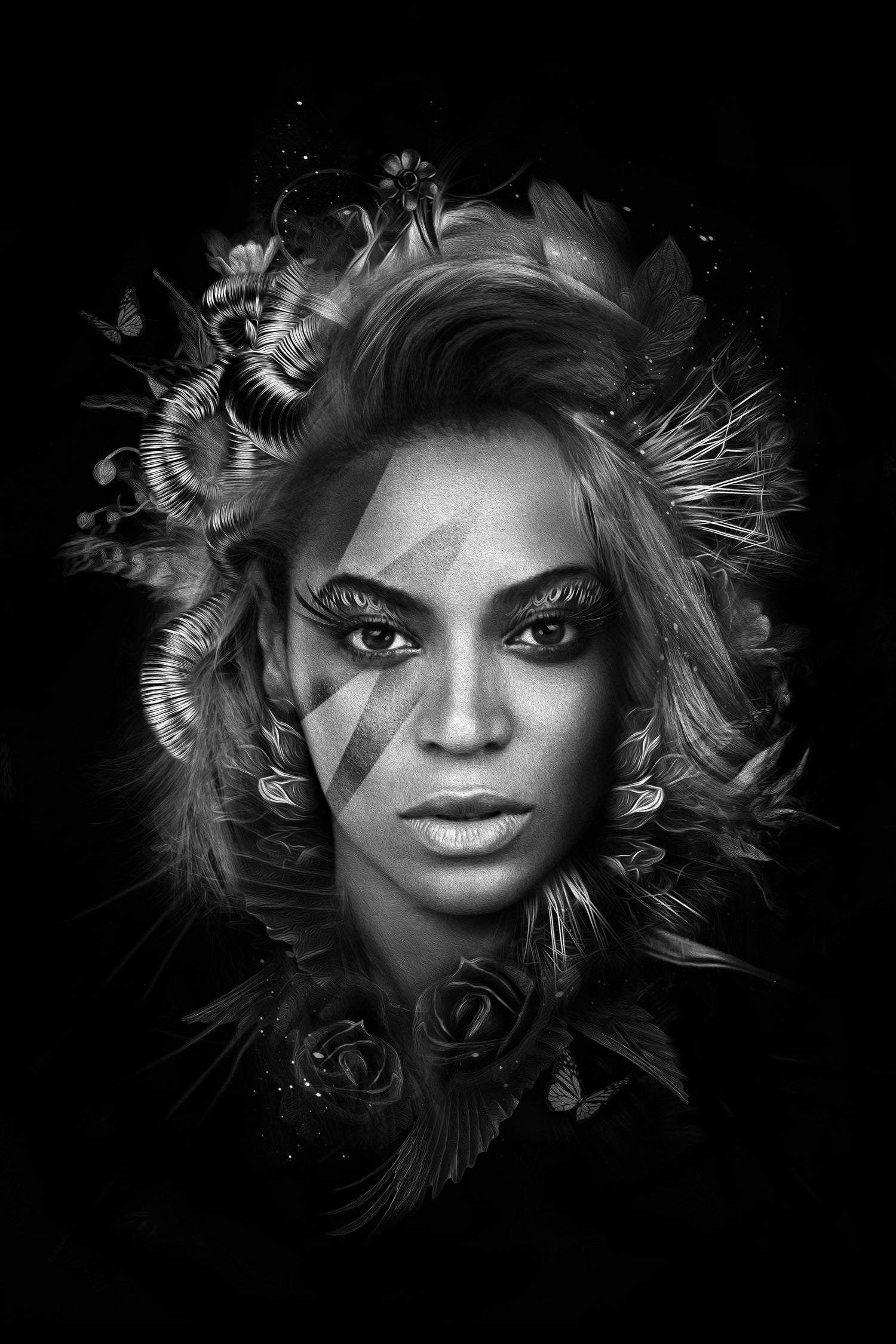 Bey by Nicolas Obery on GIANT ART - black photo manipulation