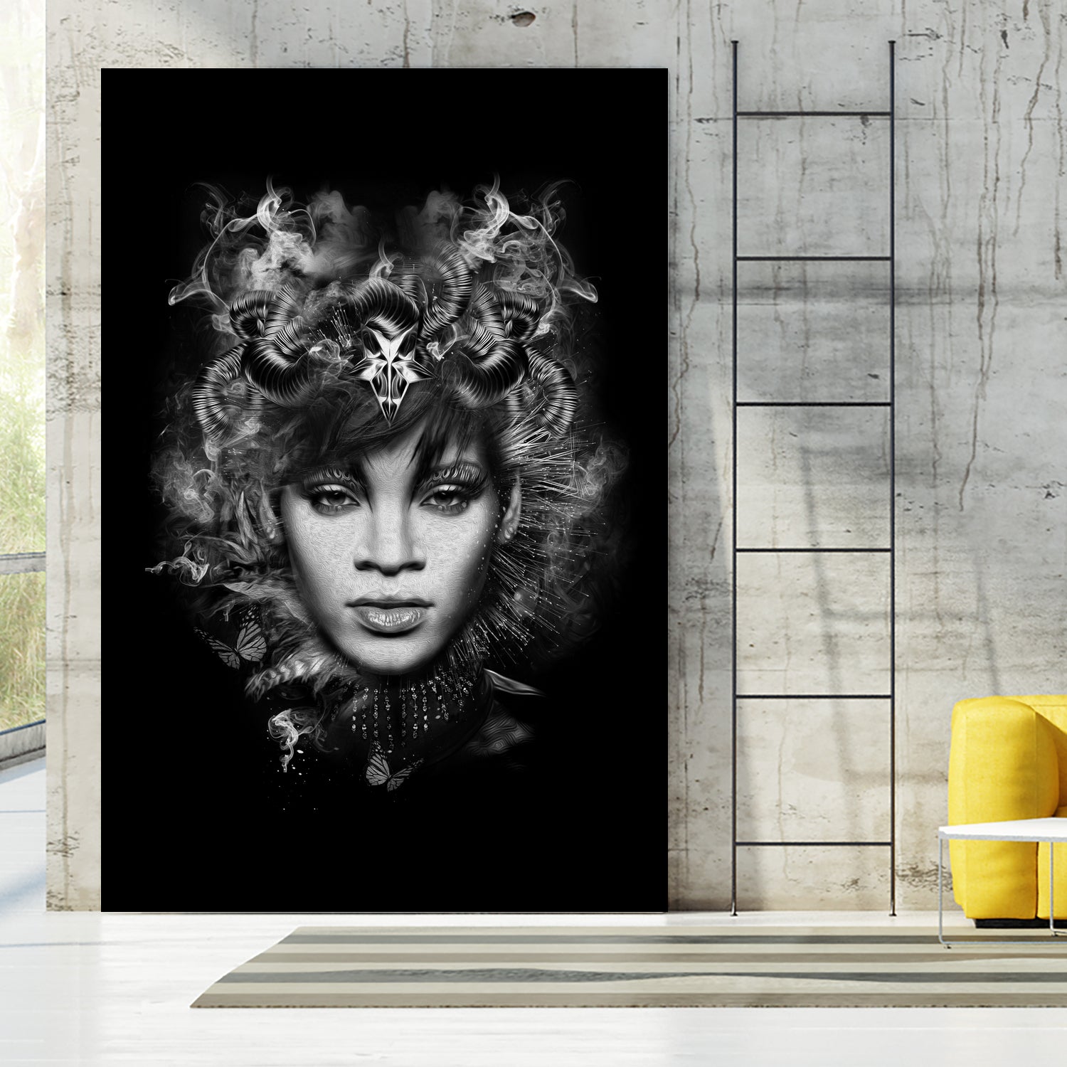 RiRi by Nicolas Obery on GIANT ART - black photo manipulation