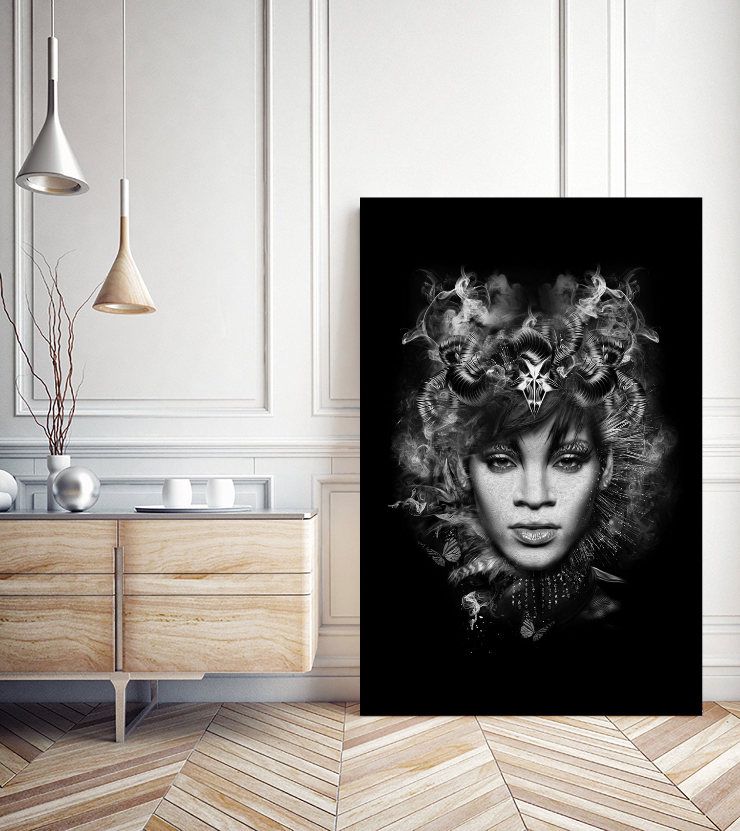 RiRi by Nicolas Obery on GIANT ART - black photo manipulation