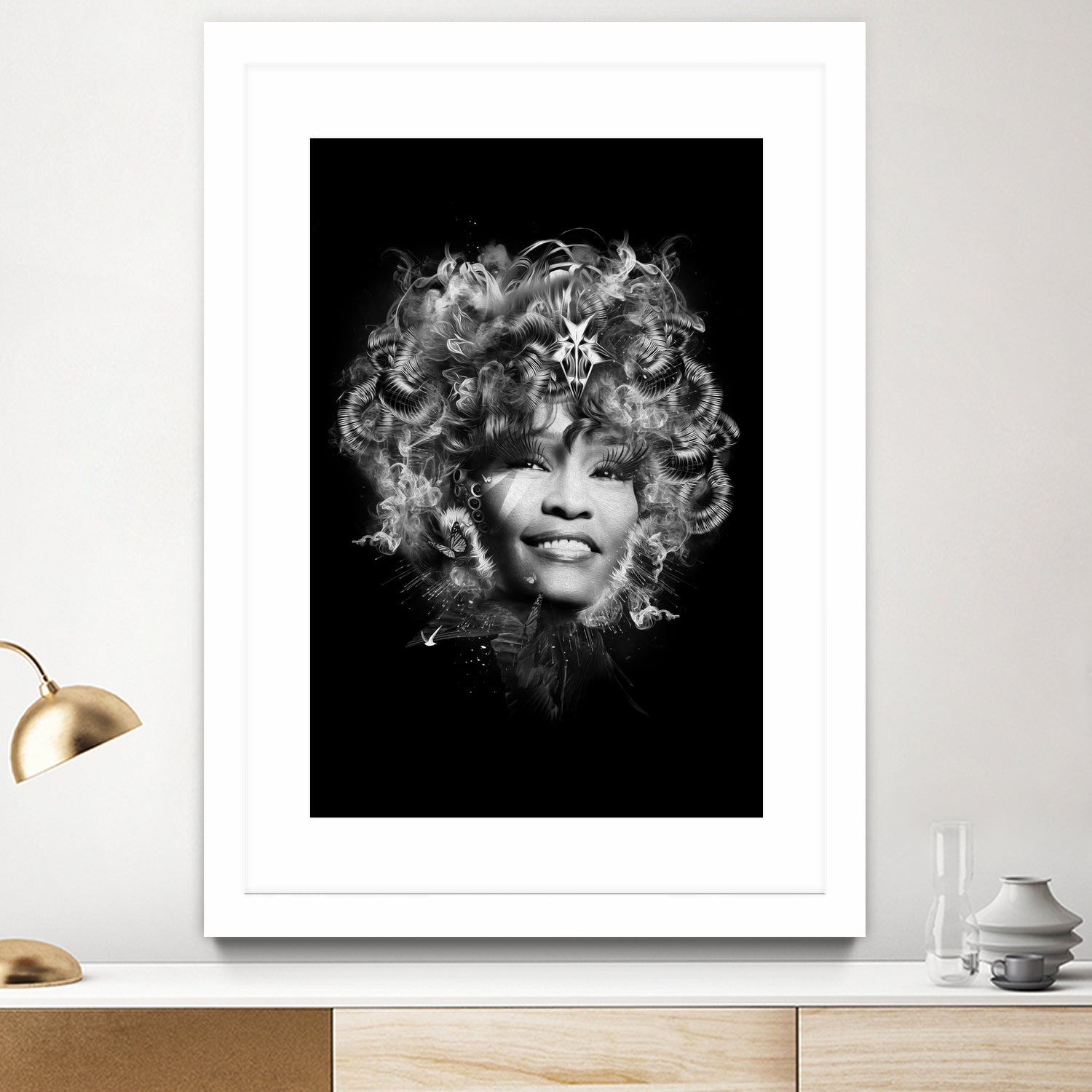 Whitney by Nicolas Obery on GIANT ART - black photo manipulation