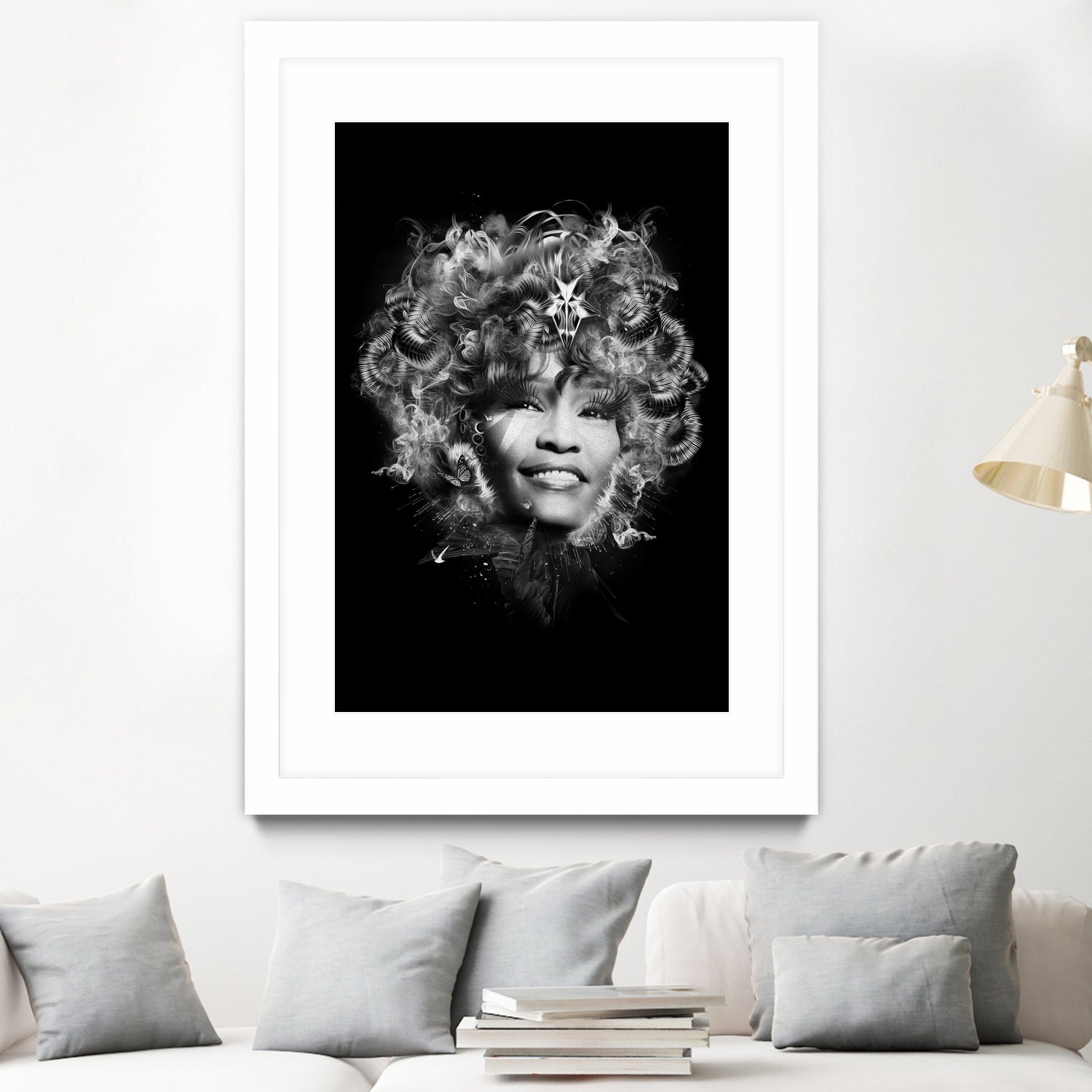 Whitney by Nicolas Obery on GIANT ART - black photo manipulation