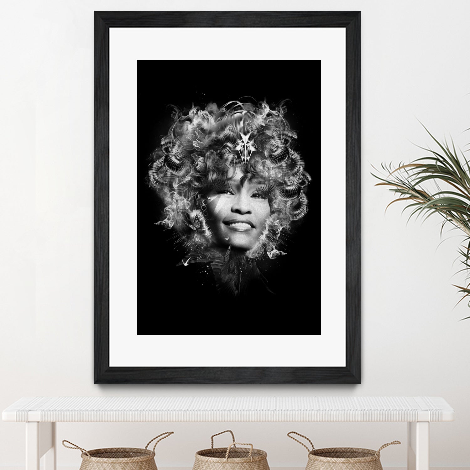 Whitney by Nicolas Obery on GIANT ART - black photo manipulation