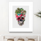 Summer Skull IV by RIZA PEKER on GIANT ART - orange digital painting