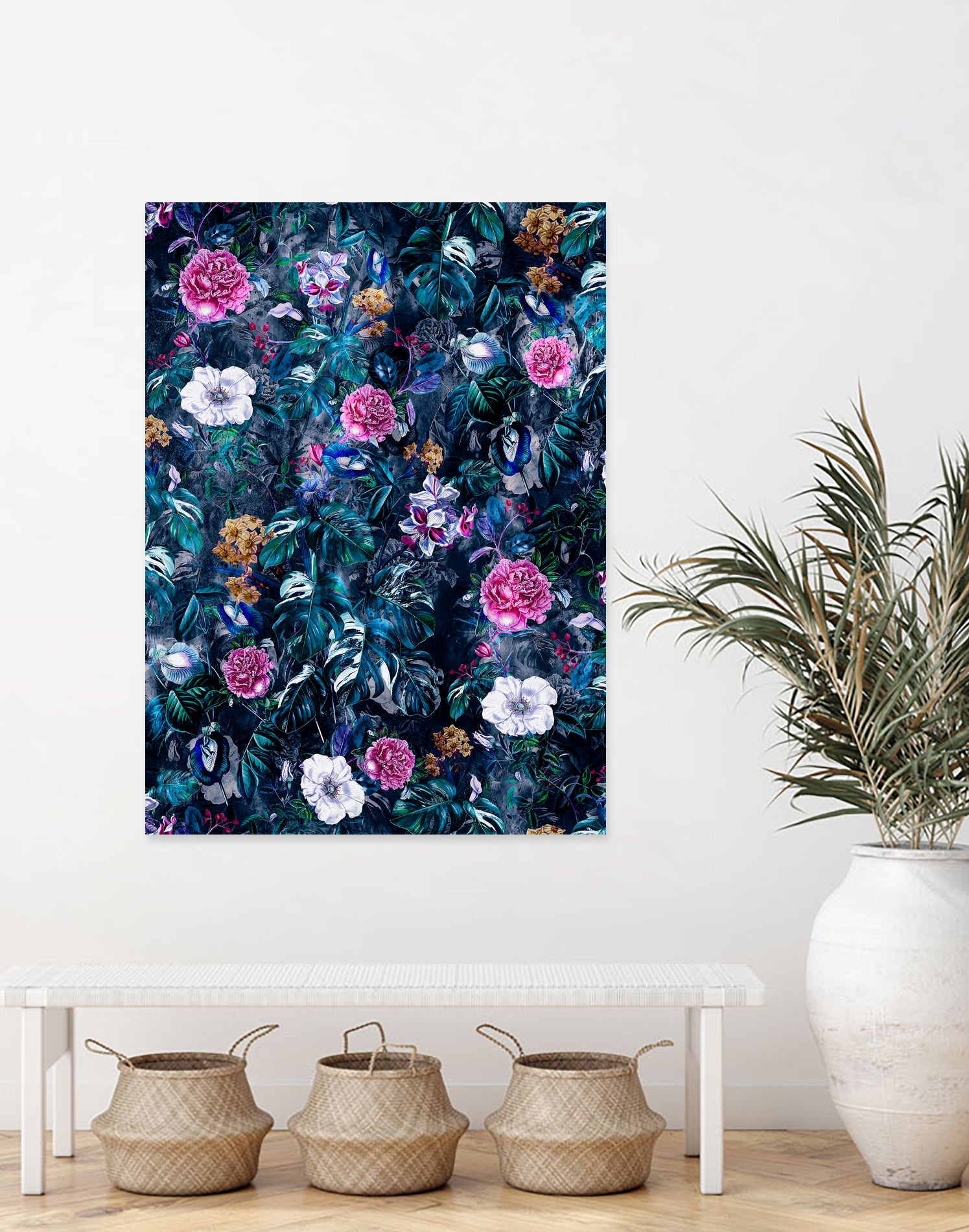 Tropical Paradise by RIZA PEKER on GIANT ART - blue digital painting