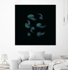 Jellyfish Ballet by ursulla Pinon on GIANT ART - black digital drawing