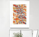 Shredded Flow by Randy Witte on GIANT ART - orange digital painting