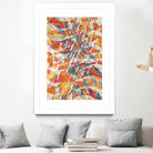 Shredded Flow by Randy Witte on GIANT ART - orange digital painting