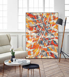 Shredded Flow by Randy Witte on GIANT ART - orange digital painting