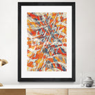 Shredded Flow by Randy Witte on GIANT ART - orange digital painting