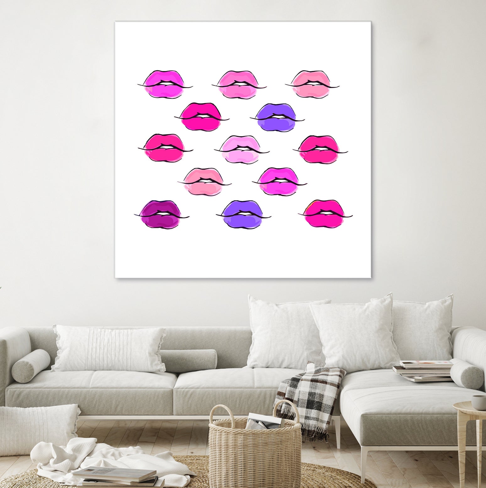 Shades of Pink by Jessica Velasquez on GIANT ART - white digital drawing